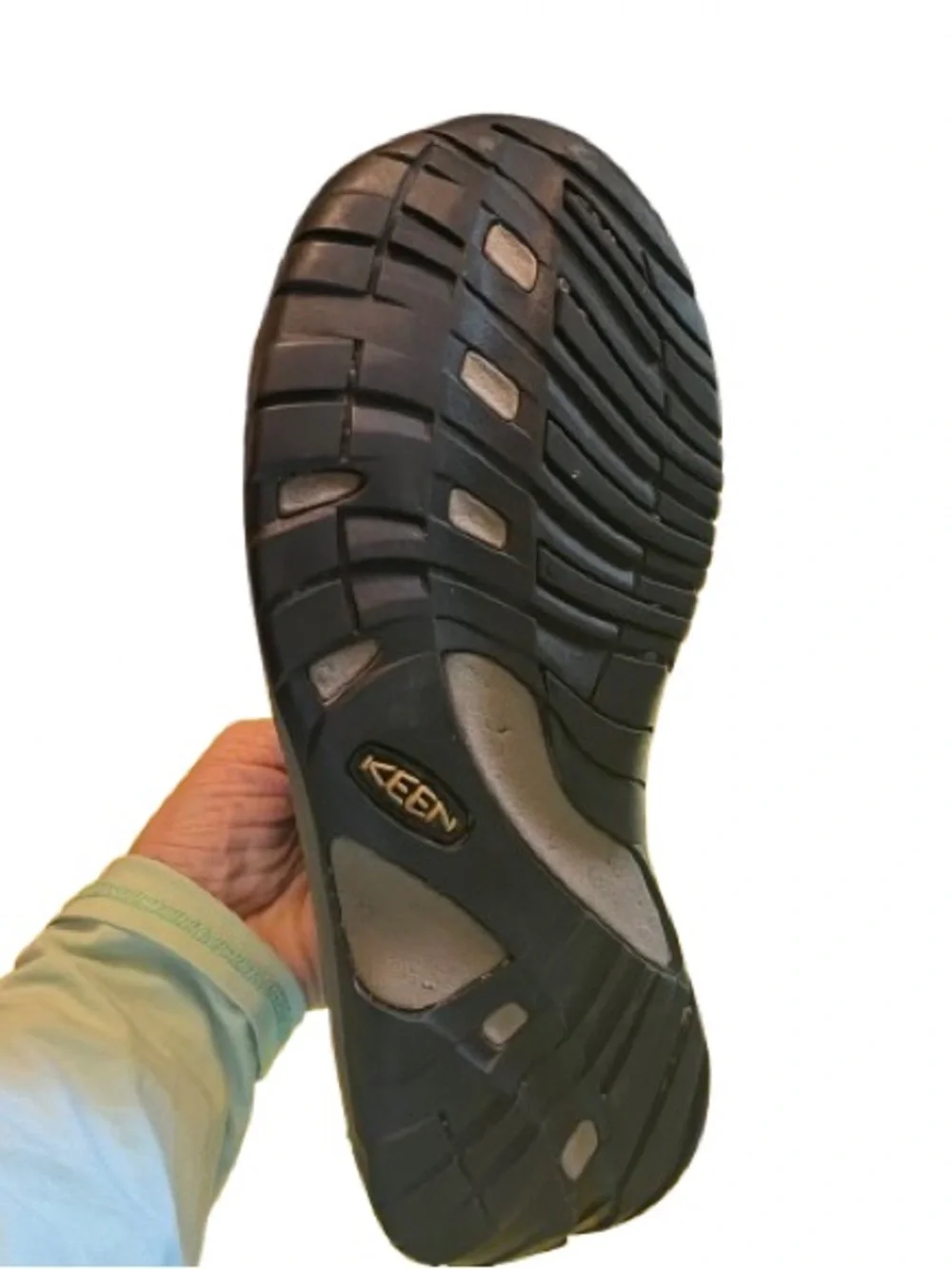 KEEN Toyah Shoes Women's 10 Brown Leather Hiking VGUC